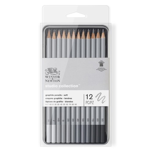 Ołówki rysunkowe Winsor &amp; Newton, 12 szt.