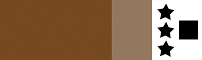 478 Raw Umber, farba akrylowa Flashe L&amp;B, 125 ml