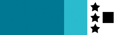 050 Turquoise Blue, farba akrylowa Flashe L&amp;B, 125 ml