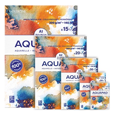 Blok akwarelowy Aquapad, 70 ark. 300 g, A5