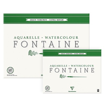 Blok akwarelowy Fontaine Torchon 20 x 40 cm, 300 g