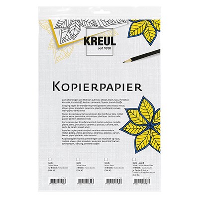 Papier transferowy na tkaniny A3, 3 arkusze, Kreul