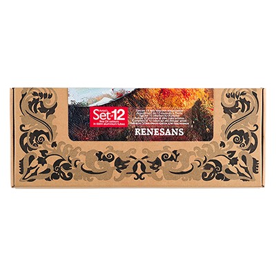 Farby olejne Oil For Art Renesans, 12 x 60 ml