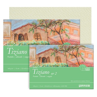 Blok do pasteli Tiziano nr 2, 32,5 x 45 cm, 15 ark.