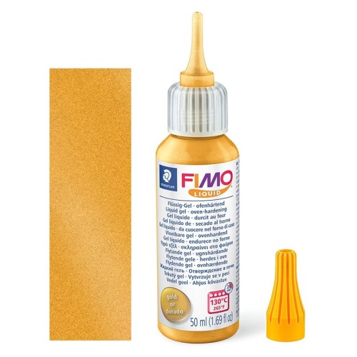 Gold – Fimo Liquid żel dekoratorski, 50 ml