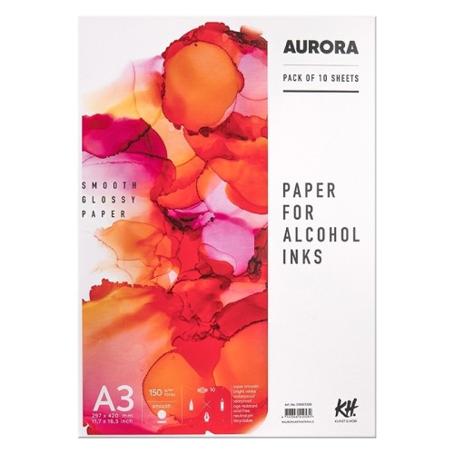Blok papieru syntetycznego Aurora, A3, 10 ark.