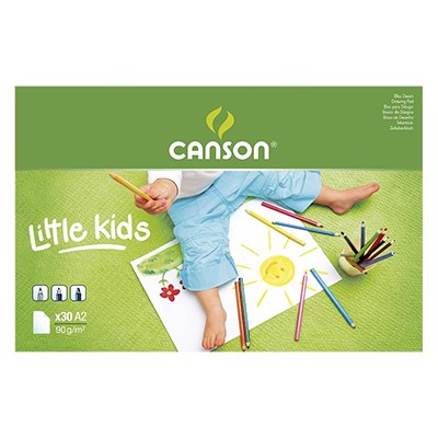 Blok rysunkowy Little Kids Canson,  A2, 90 g/m²