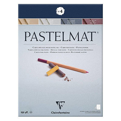 Pastelmat blue tones, blok do pasteli Clairefontaine, 30/40 cm