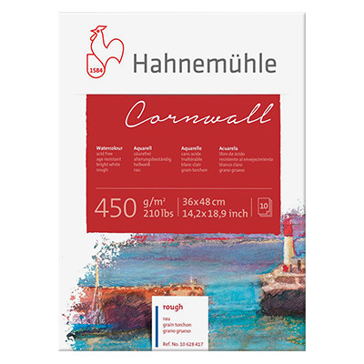 Blok akwarelowy Cornwall Hahnemuhle R 36 x 48 cm, 450 g/m²