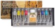 Farby olejne Classico, 8 x 20ml plus akcesoria