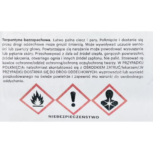 Terpentyna bezzapachowa, 150 ml