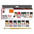Textile Plus farby do tkanin Marabu 6 x 15 ml