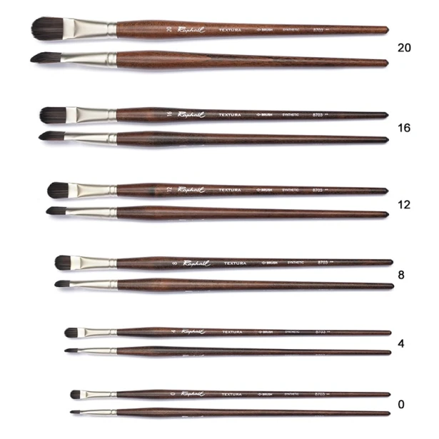 Pędzel Raphael Textura D-Brush 8703 - nr 8