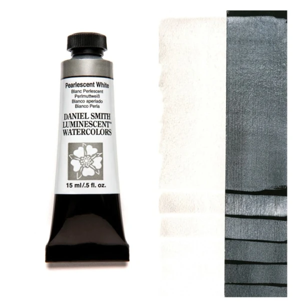 0025 Pearlescent White, akwarela Daniel Smith 15 ml