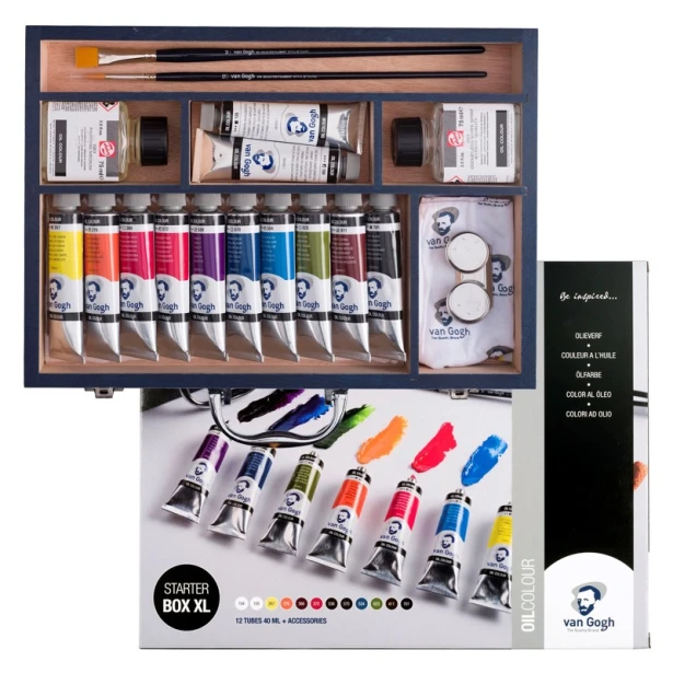 Farby olejne Van Gogh Starter Box XL, 12 x 40 ml