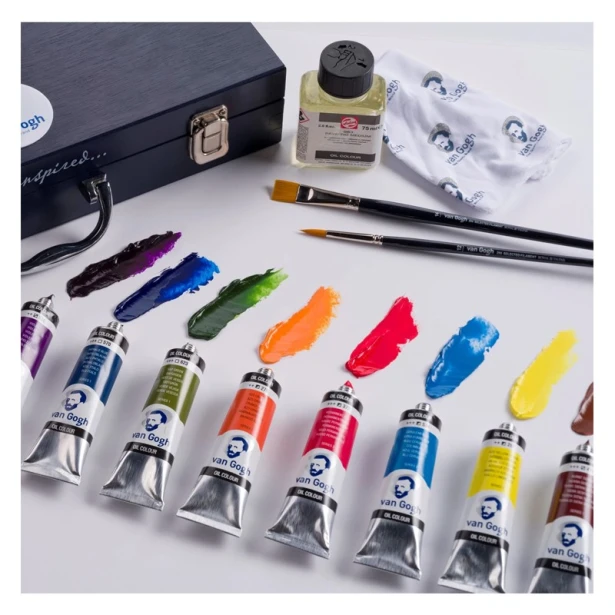 Farby olejne Van Gogh Starter Box XL, 12 x 40 ml