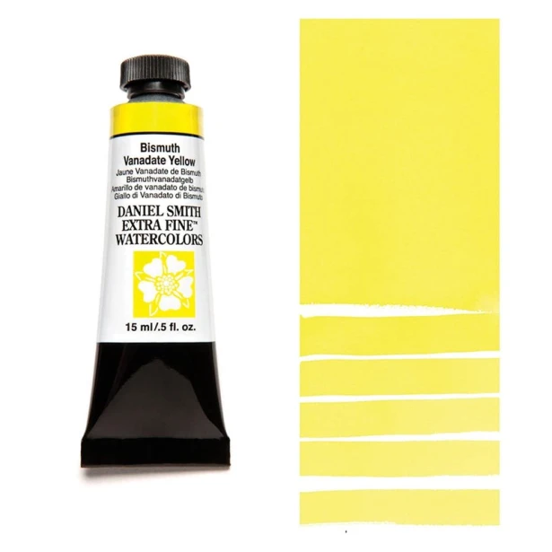 154 Bismuth Vanadate Yellow, akwarela Daniel Smith 15 ml