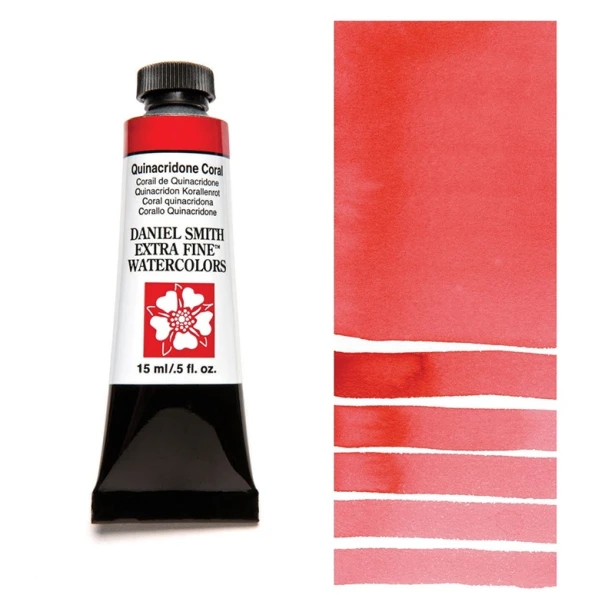 088 Quinacridone Coral, akwarela Daniel Smith 15 ml