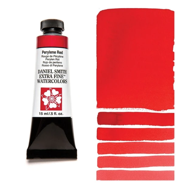 075 Perylene Red, akwarela Daniel Smith 15 ml