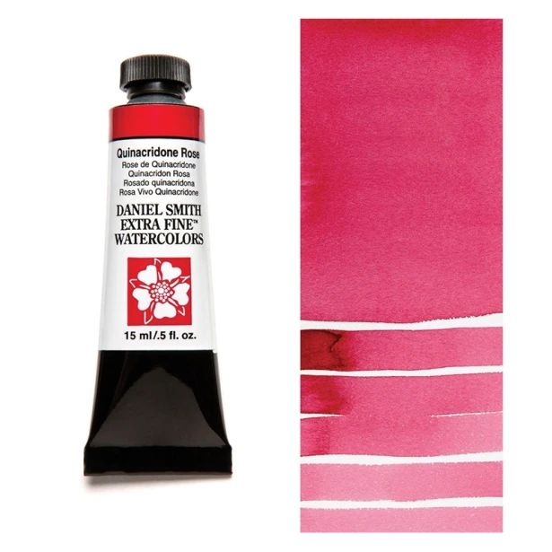 092 Quinacridone Rose, akwarela Daniel Smith 15 ml