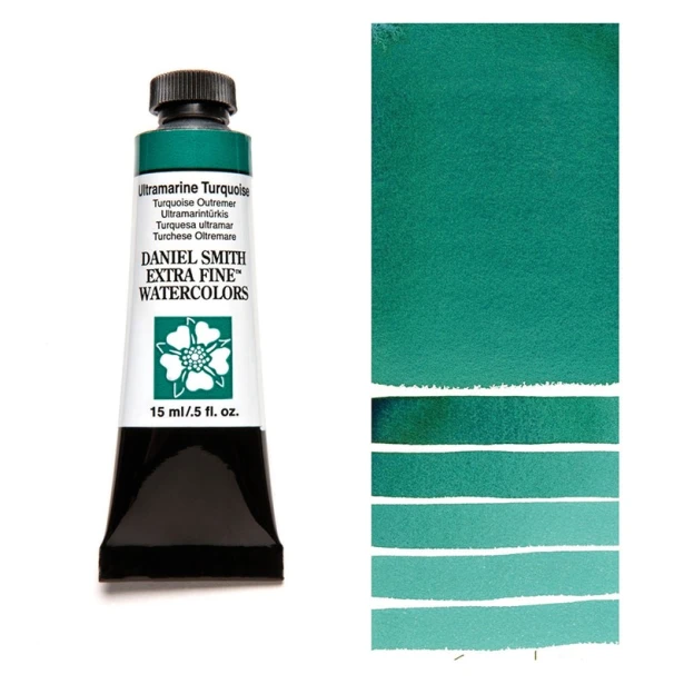 105 Ultramarine Turquoise, akwarela Daniel Smith 15 ml