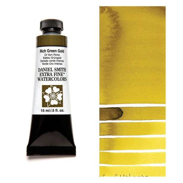 099 Rich Green Gold, akwarela Daniel Smith 15 ml