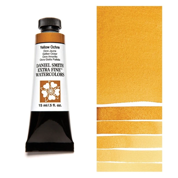 114 Yellow Ochre, akwarela Daniel Smith 15 ml