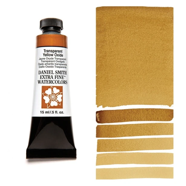 131 Transparent Yellow Oxide, akwarela Daniel Smith 15 ml