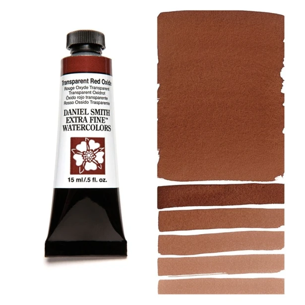 130 Transparent Red Oxide, akwarela Daniel Smith 15 ml