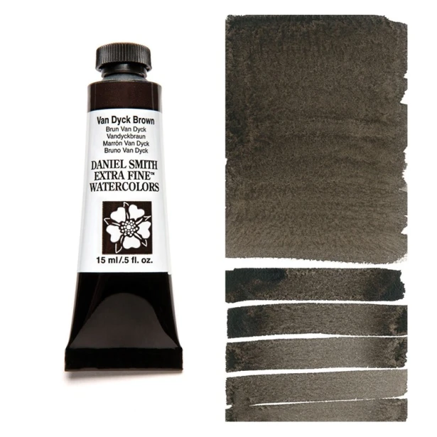 110 Van Dyck Brown, akwarela Daniel Smith 15 ml