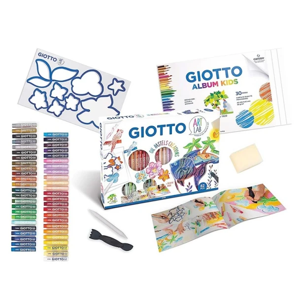Pastele olejne Giotto, zestaw 82 elementów