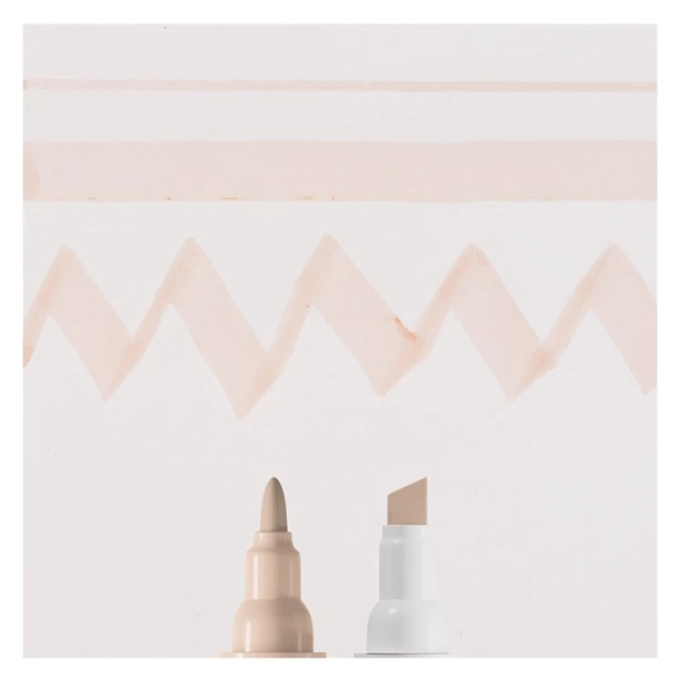 374 Pink Beige, pisak Ecoline Duo Tip, Talens