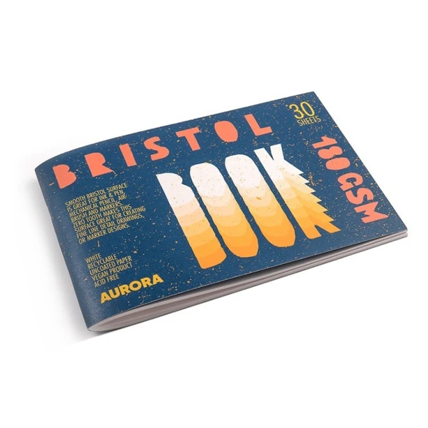 Blok Bristol Aurora 16.6 x 24.4 cm, 30 ark.