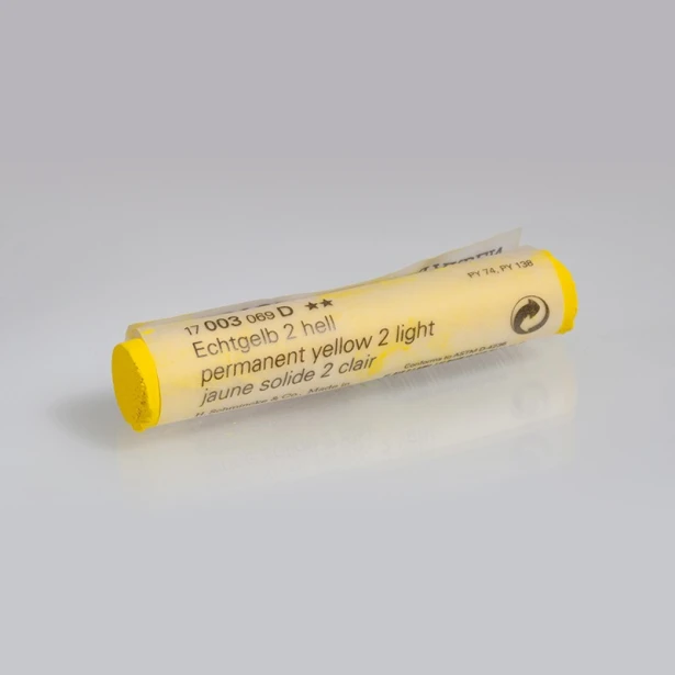 003D Permanent Yellow 2 Light, pastel sucha Schmincke