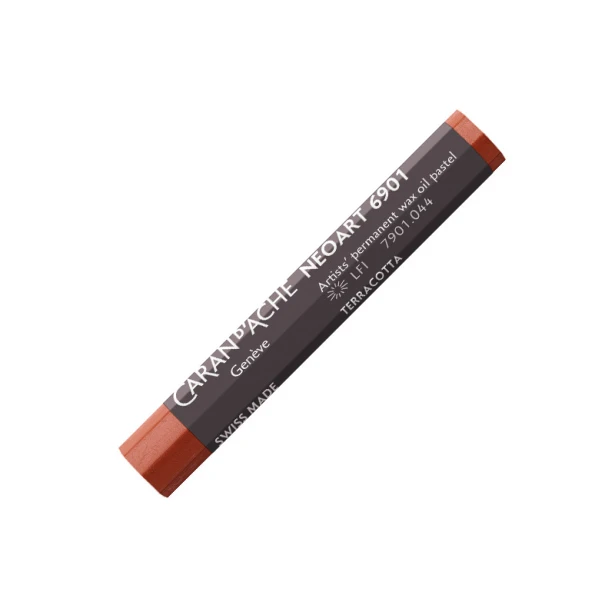 044 Terracotta, woskowo-olejna pastel Neoart 6901