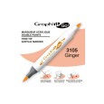 3105 Ginger, dwustronny pisak akrylowy Graph'it Go!