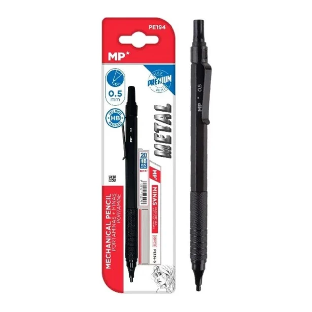 Ołówek automatyczny MP 0.5 mm + wkłady HB