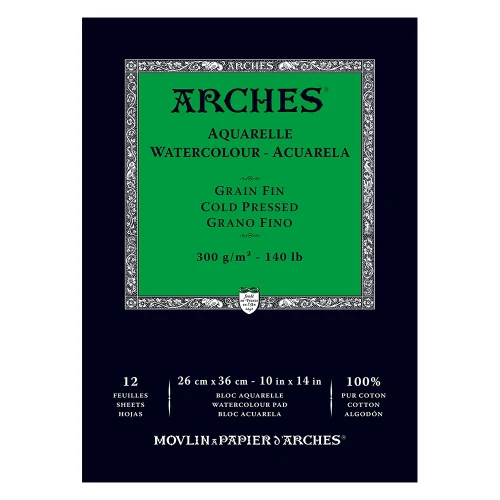 blok Arches Cold Pressed 26x36cm 12 arkuszy