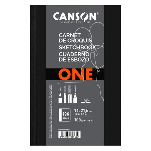 szkicownik canson one szyty 14 x 21.6 cm