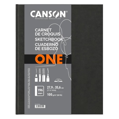 Szkicownik Canson ONE szyty 27.9 x 35.6 cm