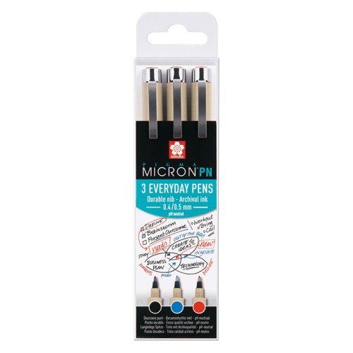 zestaw pisaków Pigma Micron PN
