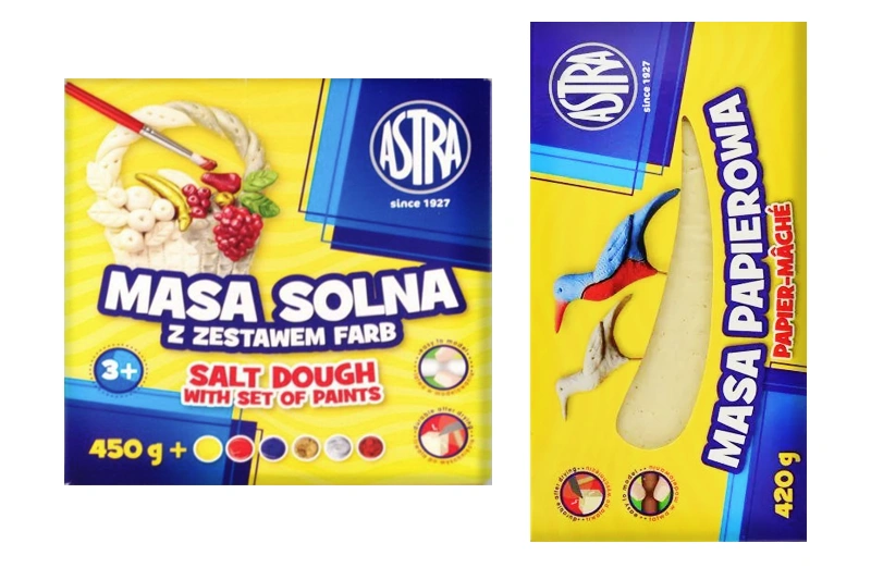 Glina i Masa papierowa Astra