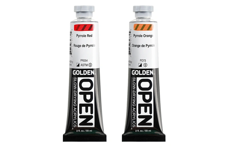 Farby akrylowe Golden Open