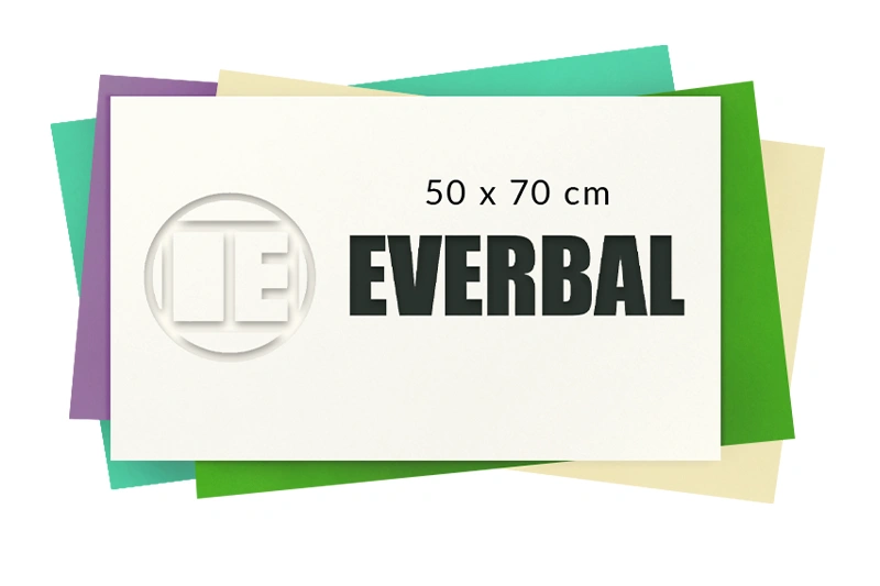 Papier karton kolorowy EVERBAL B2