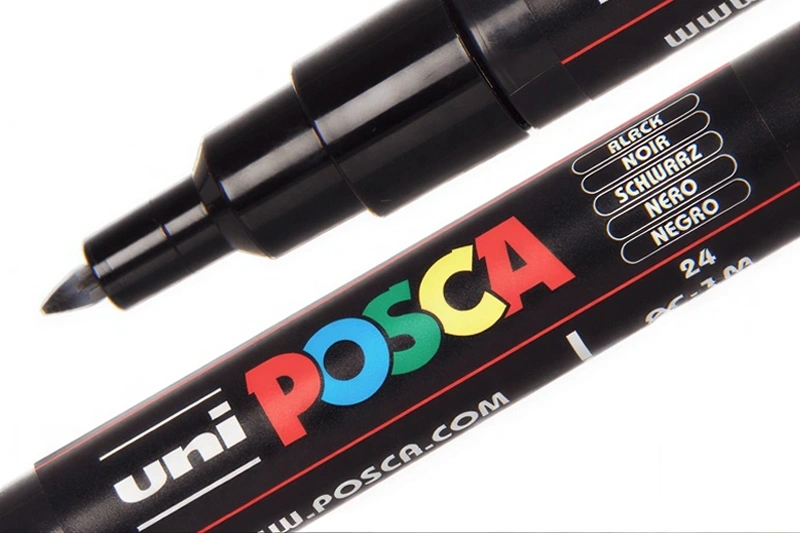 Uni POSCA 1M 0.7 – 1 mm