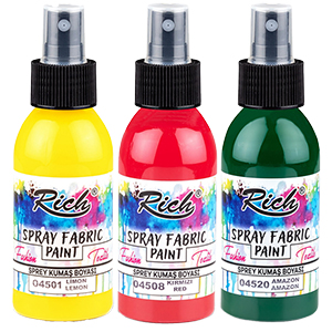 rich textile spray paint 100ml